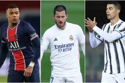 ‘Ronaldo én Mbappé naar Real Madrid, Hazard maakt opvallende transfer’