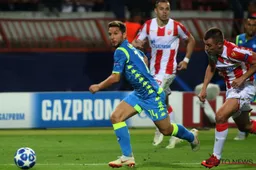 RSCA, Club én Genk bekijken wedstrijd van Dries Mertens