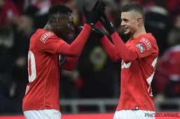 Uitblinker Lestienne schiet Standard voorbij Lokeren en naast Club Brugge