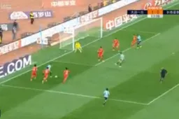 Carrasco verzekert zich van het behoud in China met magistrale goal (VIDEO)