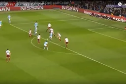 Agüero knalt City op voorsprong na deze fantastische aanval (Video)