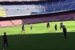 Bizar: Dit doet Coutinho op eerste dag in loondienst bij Barça (Video)