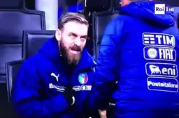 De Rossi weigert op te warmen bij Italië om deze erg speciale reden (Video)