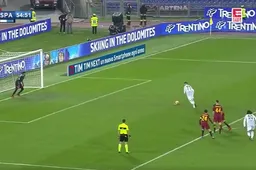 Onwaarschijnlijk: Serie A-speler moet penalty opnieuw trappen en dan gebeurt dit (Video)