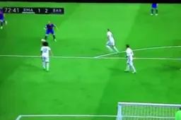Rakitic schiet Barcelona met fantastische pegel naar de hemel (Video)