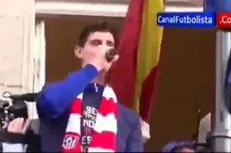 Pijnlijke video van Thibaut Courtois gaat viraal