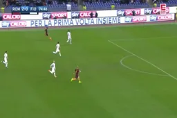 Radja Nainggolan werkt knappe counter van AS Roma erg fraai af (Video)