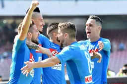 Napoli-aanvaller krijgt pistool tegen het hoofd na overwinning in de CL