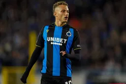 Club Brugge met handen in het haar door Noa Lang