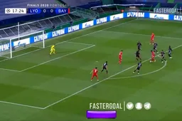 Boem! Lyon krijgt kans na kans en dan doet Gnabry dit (VIDEO)