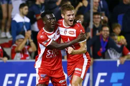 Sterk Moeskroen wint opnieuw en nestelt zich tussen Club Brugge en Gent