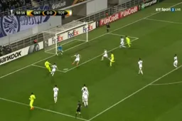 Perbet scoort en zet Gent zowaar op voorsprong tegen Tottenham (Video)