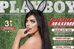 Miss BumBum gaat poedelnaakt in de Playboy-editie voor het WK (Foto's)