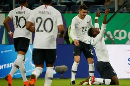 Frankrijk wint heel eenvoudig van gastland Rusland