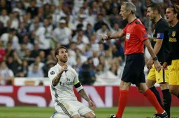 Sergio Ramos gaat zwaar uit de bocht tegen Atlético Madrid