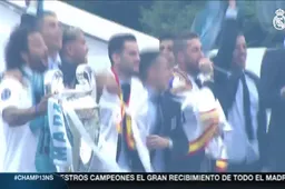 Real Madrid viert op indrukwekkende wijze de CL-winst (Video)