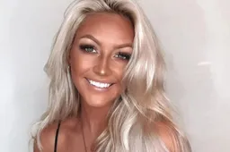 Sexy WAG Robyn Emma pakt Club-fans in met superkort kleedje: "Oh My God!"