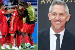 Gary Lineker lacht Rode Duivels vierkant uit na uitschakeling Spanje