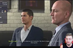 Dit gebeurt er in FIFA 18 als je Ronaldo koopt met... Barcelona (video)
