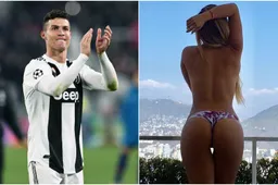 Ronaldo versiert halfnaakt model: “Mag ik in je billen bijten als ik scoor?”
