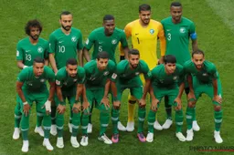 Gezien? Speler Saudi-Arabië speelde met enorme drukfout op shirt (Foto)