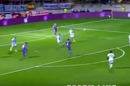 VIDEO: Speler van Real Madrid scoort onwaarschijnlijke goal