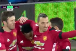 Ibrahimovic doet dit tegen Everton... (Video)