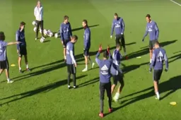 Afgang voor Ronaldo op training van Real Madrid (Video)