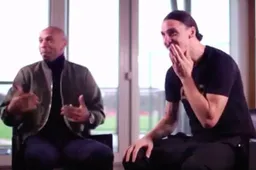 Pogba onderbreekt interview van Henry met Ibrahimovic: "Als je 2 grote spelers wil zien, kom dan" (Video)