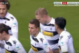 Thorgan Hazard scoort knap doelpunt voor Mönchengladbach (Video)