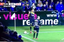 Supporters van Club Brugge vallen helemaal door de mand op Daknam (Video)