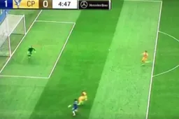 Ongelofelijk: Dit doet Hazard tegen Crystal Palace (Video)