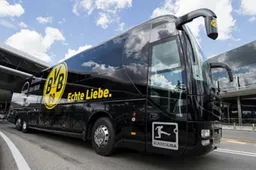 Drama: Ontploffing op spelersbus van Borussia Dortmund