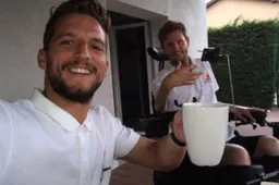 Achter deze foto van Mertens schuilt prachtig verhaal