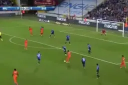Club Brugge geveld door wereldgoal (Video)