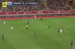 Monaco-fans kijken met open mond naar Tielemans (Video)