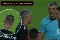 Sergio Ramos lacht Mourinho keihard uit (Video)