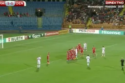 Christian Eriksen imponeert met schitterende vrijschopgoal (Video)