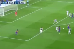 En dan doet Messi plots dit tegen Juventus (Video)
