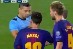 Plots pakte Messi uit met erg domme actie (Video)