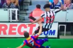 De vuilste tackle van het weekend, maar slechts geel in de Premier League (Video)