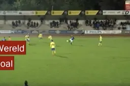 Speler van KFC Turnhout scoort deze absolute wereldgoal (Video)