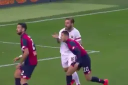 De Rossi deelt smerige slag uit, maar kijk wat er dan gebeurt (Video)
