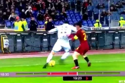 Florenzi tackelt op schitterende wijze en dan moet het beste nog komen (Video)