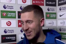 GENIAAL! Hazard maakt Engelsen belachelijk na loting (Video)