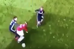 Pogba maakt einde aan carrière van 2 tegenstanders (Video)