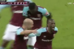 West Ham-speler scoort wereldgoal tegen Tottenham (Video)