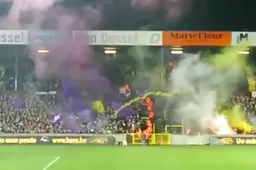 Topper stilgelegd na rellen, maar Lierse wint van Beerschot Wilrijk