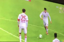 James Rodriguez krult een vrije trap op héérlijke wijze in doel (Video)