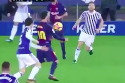 En plots doet Lionel Messi dit! (Video)